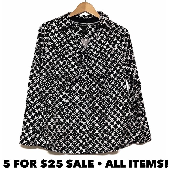 Lane Bryant Tops - Lane Bryant Printed Blouse